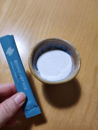 클린24시간 슬림앤유산균 1박스 (3.5g X 15포) — 5점을 준 리뷰어가 2023년 1월 올린 사용 사진