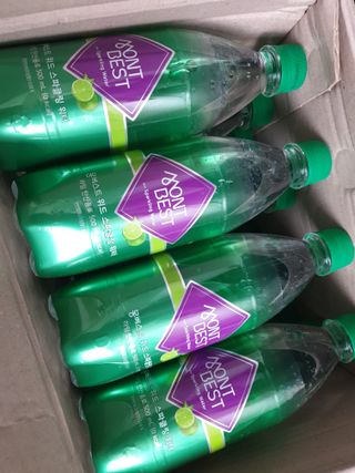 몽베스트 Montbest with Sparkling water Lime20병 — 5점을 준 리뷰어가 2022년 5월 올린 사용 사진