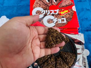 NISSIN 닛신 크리스피 초코 — 5점을 준 리뷰어가 2022년 12월 올린 사용 사진