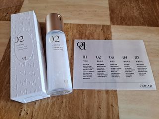 ODEAR ENDERMIC EGF COLLAGEN FLUID 오데어 엔더믹 이지에프 콜라겐 플루이드 — 5점을 준 리뷰어가 2022년 4월 올린 사용 사진