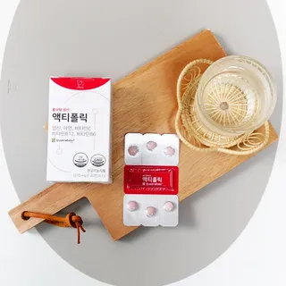 [리노브] 4세대 활성엽산 액티폴릭 270mg x 30정 — 5점을 준 리뷰어가 2022년 7월 올린 사용 사진