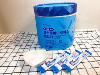 서울약사신협_포스트바이오틱스패밀리_5g x 100포 — 5점을 준 리뷰어가 2021년 3월 올린 사용 사진