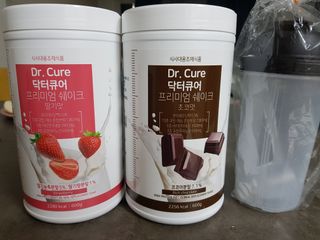 뉴트리션팩토리 닥터큐어 프리미엄쉐이크 다이어트쉐이크 — 5점을 준 리뷰어가 2021년 9월 올린 사용 사진
