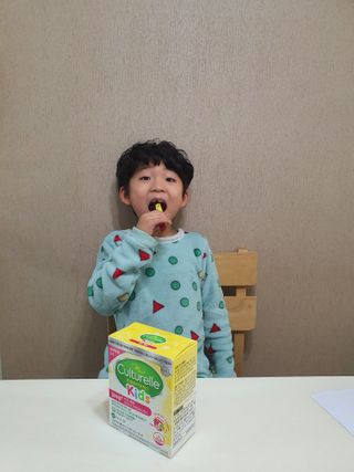 컬처렐 키즈패킷 30스틱 1개 — 5점을 준 리뷰어가 2021년 1월 올린 사용 사진