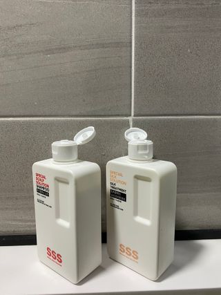 트리플에스 탈모 샴푸 275ml + 실크 트리트먼트 275ml — 5점을 준 리뷰어가 2021년 2월 올린 사용 사진