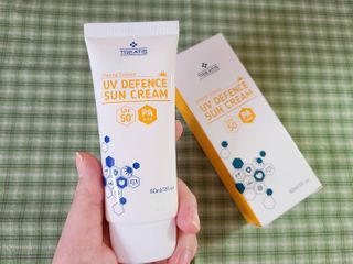 [트리티스] UV 디펜스 선크림 PA+++ / SPF50+  60ml — 5점을 준 리뷰어가 2021년 1월 올린 사용 사진