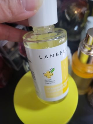 랑벨 비타 에너지 잡티 앰플 50ml 고농축 비타민, 저자극, 수분 촉촉, 미백 앰플 — 5점을 준 리뷰어가 2022년 4월 올린 사용 사진