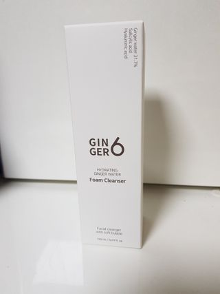 GINGER6 하이드레이팅 진저 워터 폼클렌징 — 5점을 준 리뷰어가 2021년 10월 올린 사용 사진