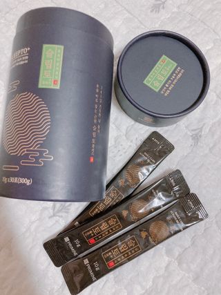 프리마인 자체 기업부설 연구소에서 찾아낸 건강한 수면의 비밀.  슬립토 플러스 30포 — 5점을 준 리뷰어가 2021년 10월 올린 사용 사진