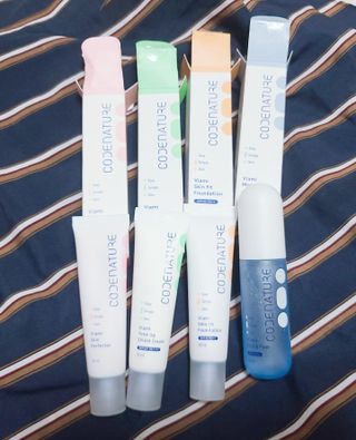 코드네이처 비아미 퍼펙트 케어 4종 — 5점을 준 리뷰어가 2021년 8월 올린 사용 사진