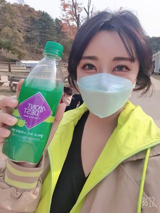 몽베스트 Montbest with Sparkling water Lime20병 — 5점을 준 리뷰어가 2021년 11월 올린 사용 사진