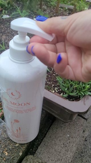 프리[닥터문] 유산균 락토케어 질경초 여성청결제 1000ml (젤타입) — 5점을 준 리뷰어가 2022년 7월 올린 사용 사진