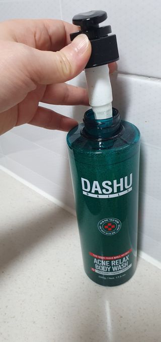 다슈코리아 다슈 데일리 아크네 릴렉스 바디워시 500ml — 5점을 준 리뷰어가 2021년 3월 올린 사용 사진