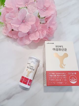 메이준뉴트리 메이준쎌 편안해질 여성유산균 — 4.5점을 준 리뷰어가 2021년 2월 올린 사용 사진