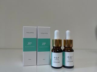 랑팡 EGF+FGF 10ppm 리포좀 앰플 원액 10ml — 5점을 준 리뷰어가 2021년 11월 올린 사용 사진