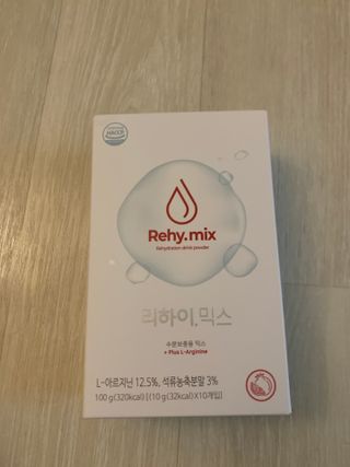 리하이.믹스 수분보충용믹스 리하이.믹스 (Rehy.mix) — 1점을 준 리뷰어가 2022년 6월 올린 사용 사진