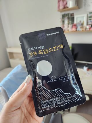 광동생활건강 MF [광동] 바르게 만든 광동 흑염소 진액 70ml * 30포 1박스 — 4.5점을 준 리뷰어가 2024년 5월 올린 사용 사진