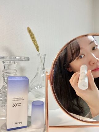 아이레시피 워터리터치 에센스 선 밤 [SPF50+/PA++++] — 5점을 준 리뷰어가 2023년 5월 올린 사용 사진