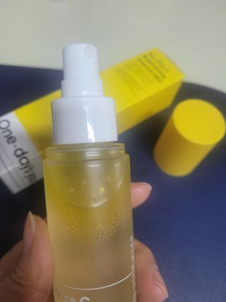 원데이즈유 프로 바이타 씨 브라이트닝 앰플 미스트 — 5점을 준 리뷰어가 2021년 1월 올린 사용 사진
