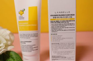랑벨 비타 에너지 잡티 크림 75ml (피부 속 기미완화크림) — 5점을 준 리뷰어가 2022년 4월 올린 사용 사진