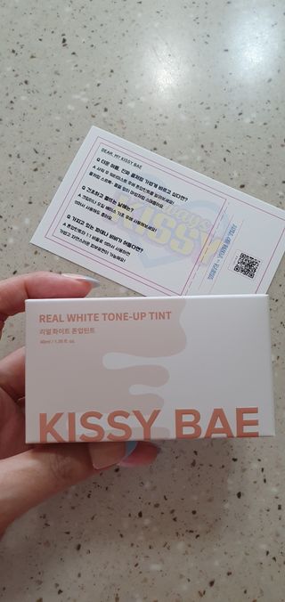 KISSY BAE 키시베이 키시베이 리얼화이트 톤업틴트 — 4점을 준 리뷰어가 2021년 9월 올린 사용 사진
