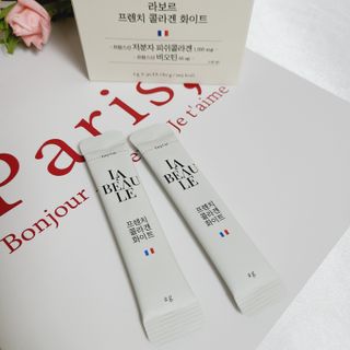 라보르 프렌치 콜라겐 화이트 — 4점을 준 리뷰어가 2022년 10월 올린 사용 사진