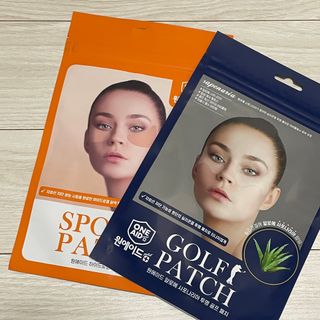 원에이드 알로에사포나리아 투명 골프패치 & 원에이드 하이드로겔 스포츠패치 — 5점을 준 리뷰어가 2022년 8월 올린 사용 사진