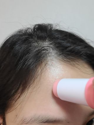 스킨큐어 산다화 카멜리아 안티 링클 멀티밤 — 5점을 준 리뷰어가 2022년 1월 올린 사용 사진