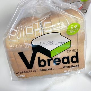 롯데제과 Vbread 포카치아식빵1개 + 미니식빵 1개 + 머핀 2개 세트 — 5점을 준 리뷰어가 2021년 9월 올린 사용 사진