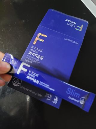 똥기사의 케이푸드 화이버슬림 — 5점을 준 리뷰어가 2021년 1월 올린 사용 사진