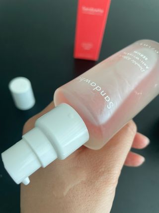 산다화 더블 이펙트 안티 링클 세럼 50ml — 5점을 준 리뷰어가 2023년 12월 올린 사용 사진
