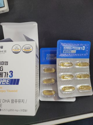 체인미 프리미엄 rTG 오메가3 비타민E 850mg x 30캡슐 — 5점을 준 리뷰어가 2021년 11월 올린 사용 사진