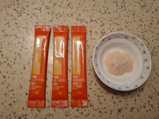 [닥터루템]맛있는 파인애플맛 과채효소 THE파이토엔자임365 1box (30포) — 5점을 준 리뷰어가 2022년 10월 올린 사용 사진