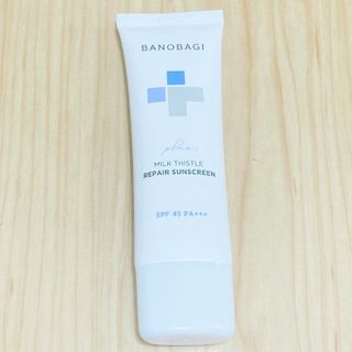바노바기 코스메틱 바노바기 밀크씨슬 리페어 시카 선스크린 플러스 50ml — 5점을 준 리뷰어가 2023년 3월 올린 사용 사진