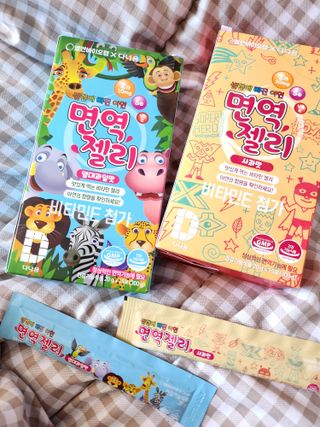 다나음 셀렌에 빠진 아연면역젤리 열대과일맛+사과맛 — 5점을 준 리뷰어가 2023년 6월 올린 사용 사진