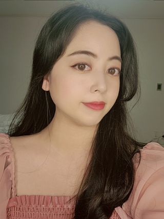 브랜드K 플래그십스토어 [브랜드K X 피플앤코]아트델리 리얼 콜라겐핏 커버 쿠션+리필 민트/핑크 중 랜덤 제공 — 5점을 준 리뷰어가 2022년 1월 올린 사용 사진