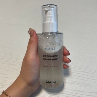 화이트리 비움 약산성 클렌징젤 ,마일드 필링젤 세트 — 5점을 준 리뷰어가 2021년 2월 올린 사용 사진