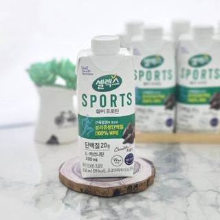 셀렉스스포츠 셀렉스 스포츠 웨이 프로틴 초콜릿 _ 330ml x 12팩 — 5점을 준 리뷰어가 2021년 3월 올린 사용 사진