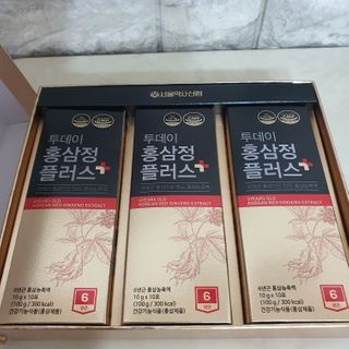 서울약사신협_투데이홍삼정플러스스틱_10g x 30포 — 5점을 준 리뷰어가 2021년 2월 올린 사용 사진