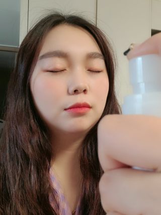 셀바이져 지우개 미스트 피부 보호 입주변 트러블 진정 케어 아기 안개분사 미스트 — 5점을 준 리뷰어가 2021년 3월 올린 사용 사진