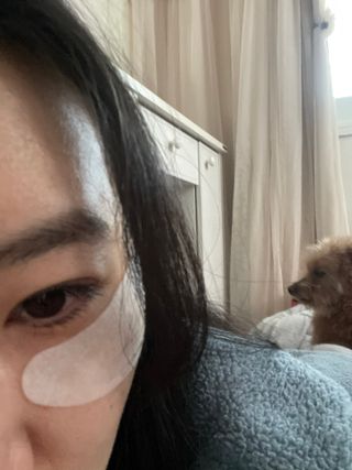 [풀리다 노잠패치] / 잠깨는 패치(졸음방지+눈가케어) 1팩(5회분) /공부할때, 운전할때, 골프, 눈 피로할때 — 5점을 준 리뷰어가 2022년 12월 올린 사용 사진