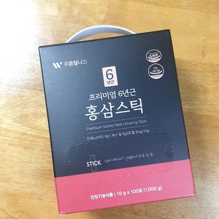 [푸름웰니스] 프리미엄 6년근 홍삼스틱 3mg x 100포 — 4점을 준 리뷰어가 2022년 3월 올린 사용 사진