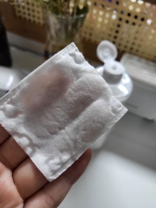 랑벨 내츄럴 딥 클렌징 워터 500ml — 4점을 준 리뷰어가 2022년 6월 올린 사용 사진