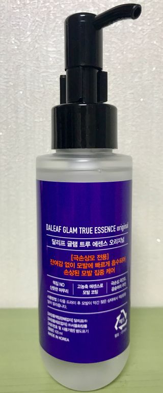 달리프 글램 트루 에센스 오리지널 100ml — 4.5점을 준 리뷰어가 2021년 2월 올린 사용 사진