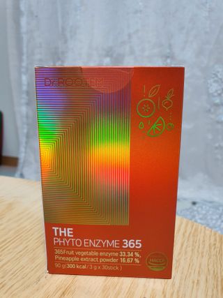 [닥터루템]맛있는 파인애플맛 과채효소 THE파이토엔자임365 1box (30포) — 5점을 준 리뷰어가 2022년 10월 올린 사용 사진