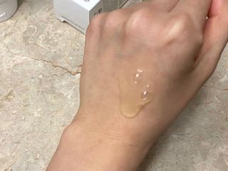 랑벨 비타 에너지 잡티 앰플 50ml 고농축 비타민, 저자극, 수분 촉촉, 미백 앰플 — 5점을 준 리뷰어가 2022년 4월 올린 사용 사진