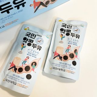 국민바이오 약콩두유 — 4점을 준 리뷰어가 2022년 6월 올린 사용 사진
