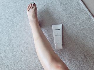 세렌디뷰티 퓨어델라 부스팅 바디크림 — 4.5점을 준 리뷰어가 2021년 8월 올린 사용 사진