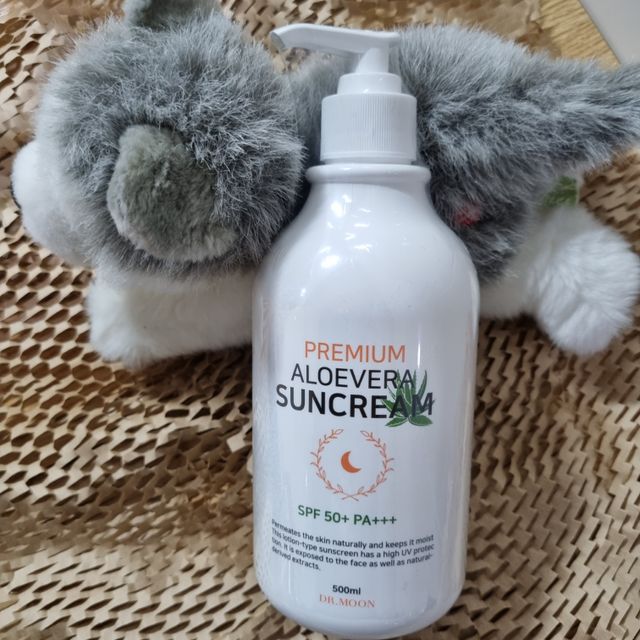 [닥터문] 프리미엄 알로에베라 선크림 500ml 리뷰 사진