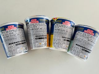NISSIN 닛신 컵누들  4종 - 씨푸드오리지날, 씨푸드 스파이시, 씨푸드 커리, 씨푸드 XO소스 — 5점을 준 리뷰어가 2021년 11월 올린 사용 사진